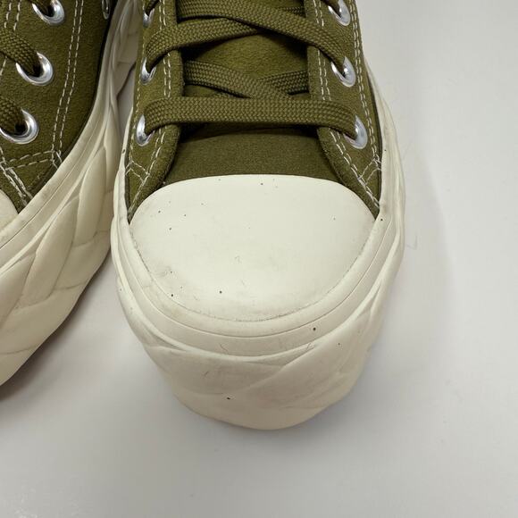 Converse Chuck Taylor Sneakers Women's 5.5 Olive Green Lift Cable Hi Lug Sole - Picture 6 of 12